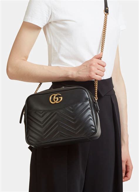 gg marmont small matelasse shoulder bag